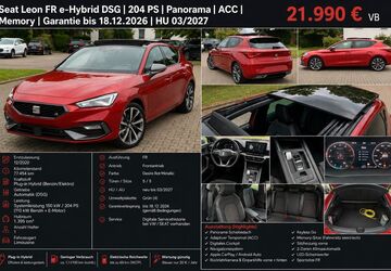 Seat Leon 77.500 km 19.700 &euro; Leverkusen 51377