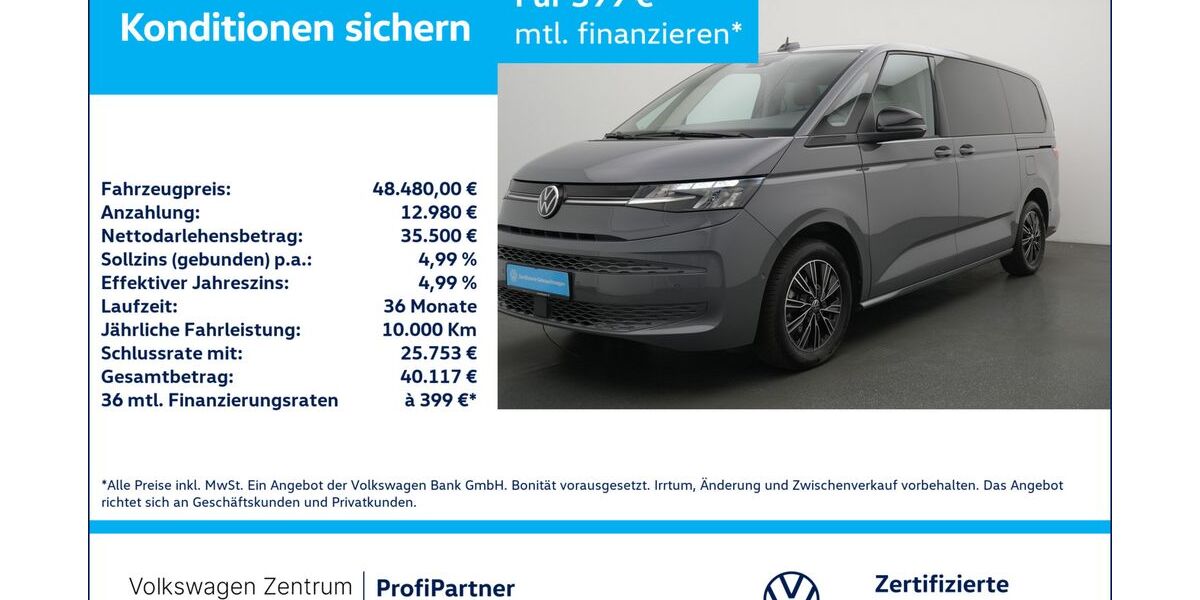 VW T7 Multivan 24.812 km 46.480 &euro; Leverkusen 51379
