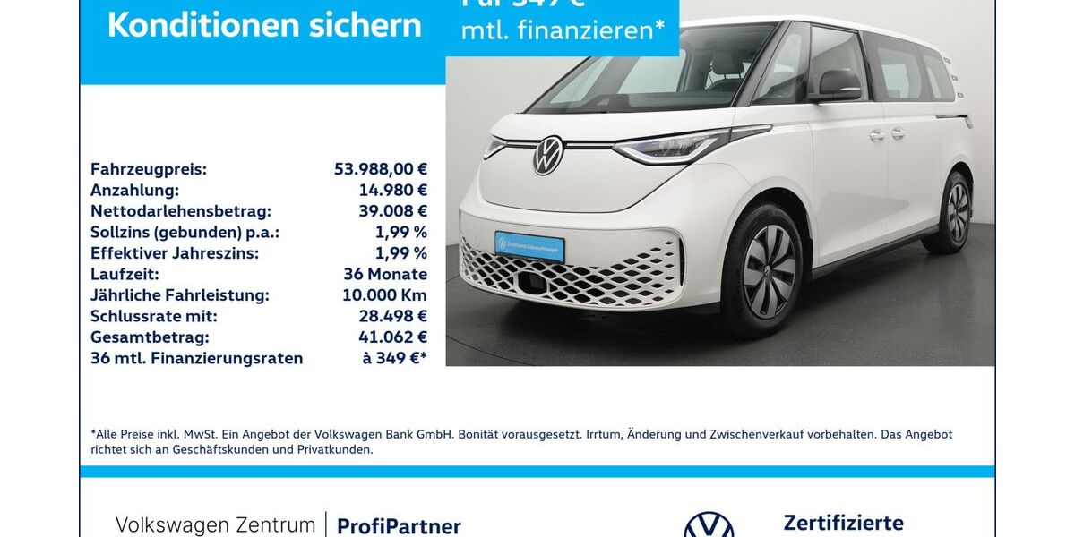 VW ID. Buzz 18.749 km 50.480 &euro; Leverkusen 51379