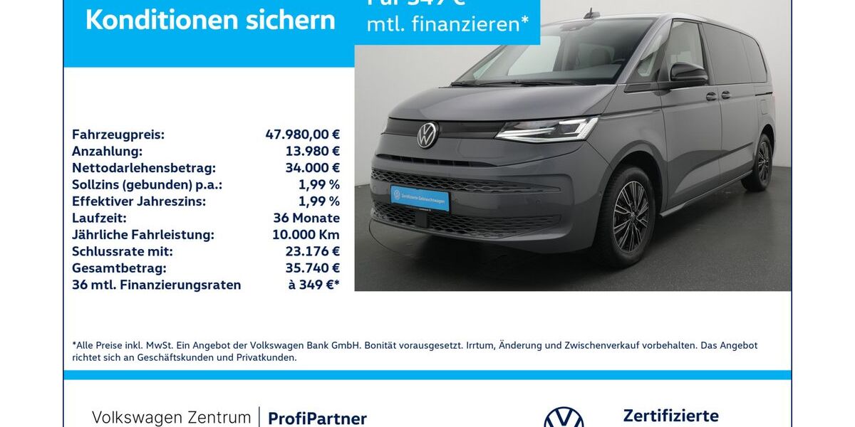 VW T7 Multivan 29.300 km 46.980 &euro; Leverkusen 51379