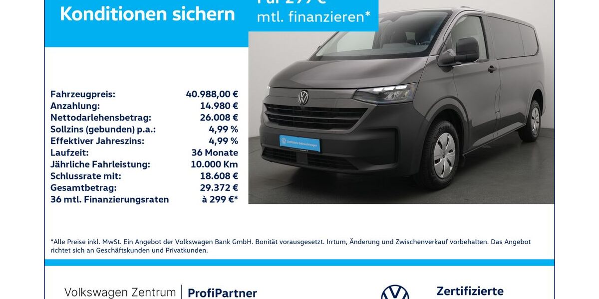 VW T7 Caravelle 23.327 km 39.980 &euro; Leverkusen 51379