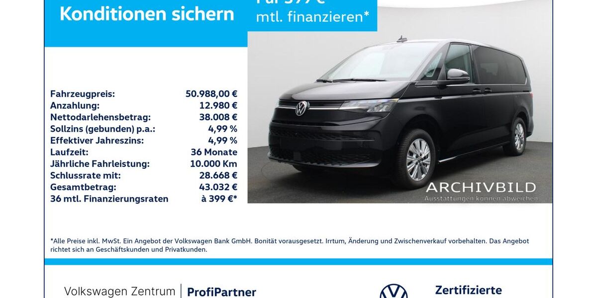 VW T7 Multivan 26.798 km 48.480 &euro; Leverkusen 51379