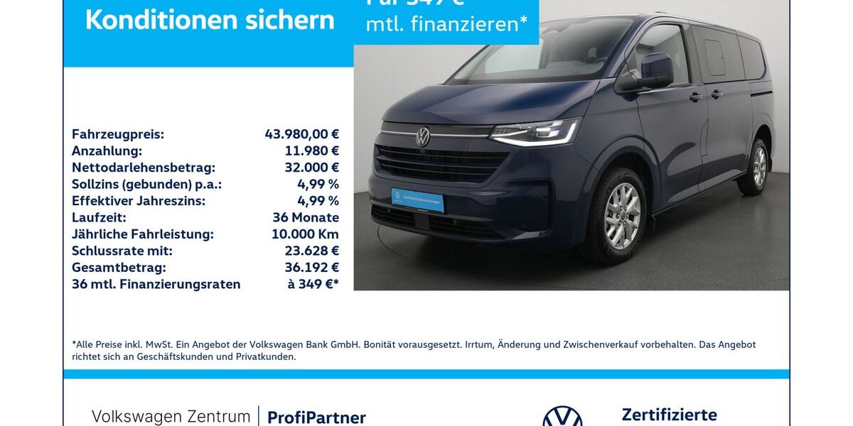 VW T7 Caravelle 23.967 km 43.480 &euro; Leverkusen 51379